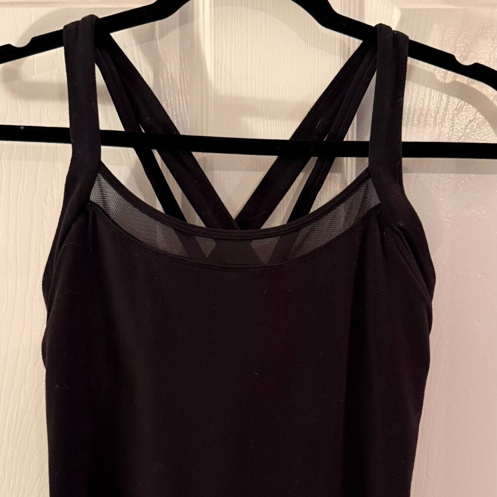 Lululemon Rally Your Heart Black Tank Top Size 8 - Picture 3 of 6